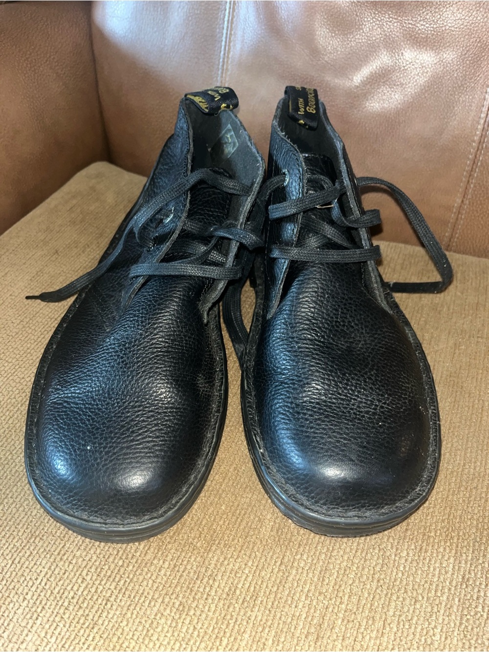 Dr martens size 10 men’s Sussex black leather mid boots EUC - Picture 3 of 8